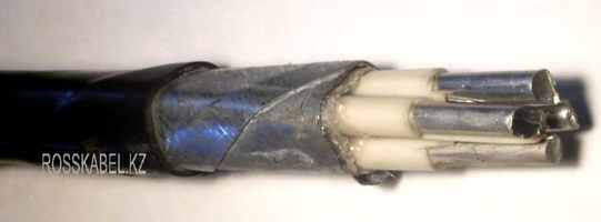 кабель АВБбШв 3х6+1х4 ( АВБбШв 3*6+1*4 ) силовой бронированный с алюминиевыми жилами в алматы