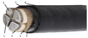 кабель АВБбШвнг 3х120+1х70 ( АВБбШвнг 3х120 1х70 ) силовой с алюминиевыми жилами в алматы