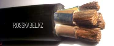 кабель КГ 3х70+1х25 ( КГ 3*70+1*25) силовой гибкий с медными жилами в резиновой изоляции - алматы