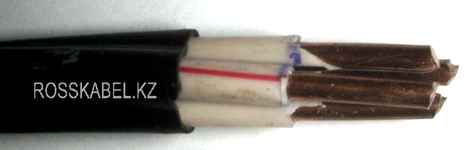 кабель ВВГ 3х25+1х16 ( ВВГ 3*25+1*16 ) силовой с медными жилами в алматы